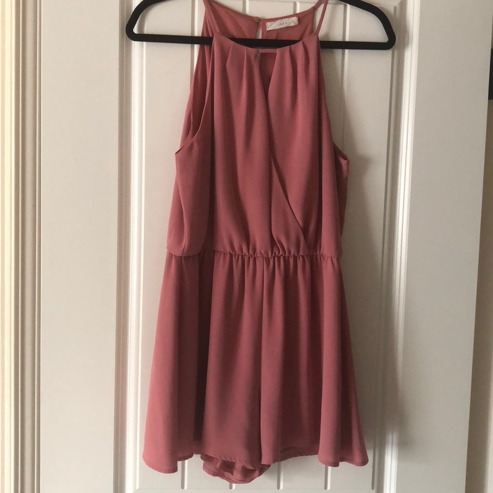 Lush sleeveless romper